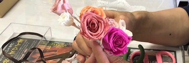 マリンダブーケ 花とテ-ブル茶道 文化コミュニティ-の画像
