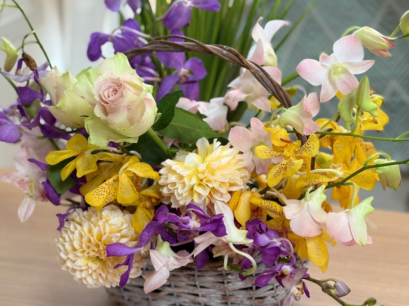 マリンダブーケ 花とテ-ブル茶道 文化コミュニティ-の画像